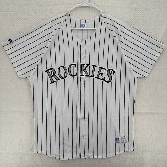 Russell Athletic Other - Vintage Russell Athletic MLB Colorado Rockies Baseball Jersey Size XXL USA 90s